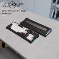 98% Layout Mechanical Keyboard Kit with PVD Weight Home Office Gaming Keyboards Meletrix Brand ZOOM98 EE Black Color. 