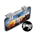 PUBG Trigger Double Button With Flexible system for any Phone - Transparent. 