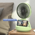 Automatic Rotate System Folding DP Dp-7637 Rechargeable Table Fan 8000 Mah Battery Long Time Backup.