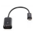 Micro USB Otg Cable Adapter - Black. 