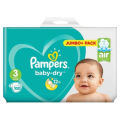 Pampers Size 3 Belt System Baby Diaper 6-10kg 100 Pcs, Made in UK. 