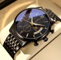 "Olevs 2867 Stainless Steel Chronograph Wrist Watch For Men. 