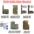1Pcs LCD Flex Cable Plate Metal Bracket Holder For iPad mini 1 2 3 4 2017 2018 Air 1 2 LCD Iron Plate Bracket Replacement Parts. 