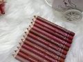 Flormar Rouge 12 Colors Wood Lip Pencil Set with Banners Cap 12pcs/ 6pcs. 