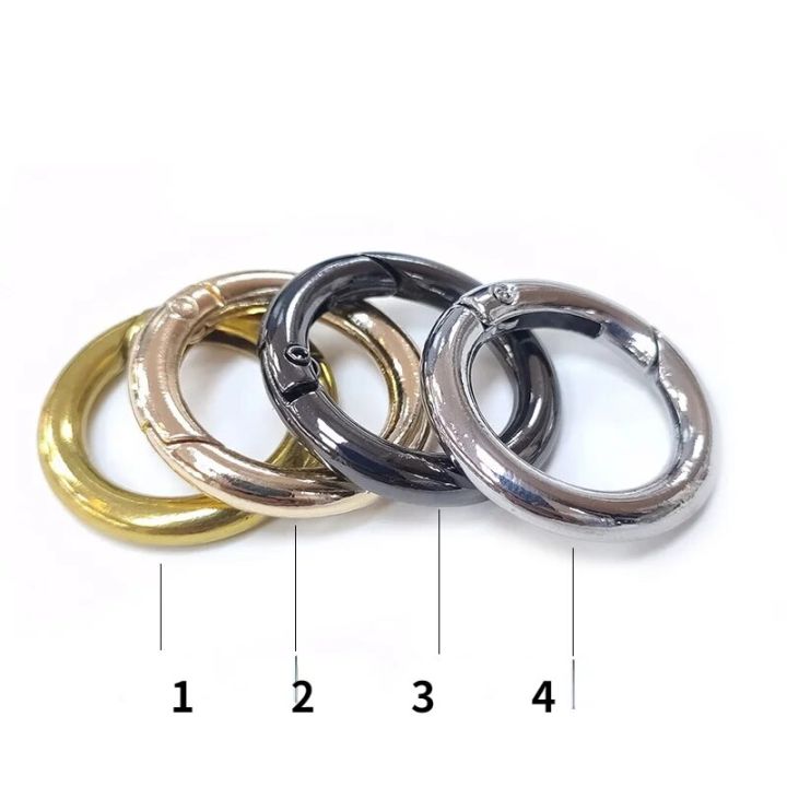 5Pcs%2018mm-34mm%20Metal%20O%20Ring%20Spring%20Clasps%20Round%20Carabiner%20Keychain%20Bag%20Clips%20Hook%20Dog%20Chain%20Buckles%20Connector%20for%20DIY%20Jewelry%20-%20Image%204