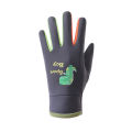 Autumn and Winter Children's Warm Gloves Luminous Dinosaur Boys and Girls Fleece-lined Five Finger Outdoor Riding Wind-Proof and Cold Protection Waterproof. 