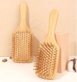 Premium Eco-Friendly Wooden Hair Comb & Bamboo Massage Brush - Natural Hair Care & Styling Tool. 