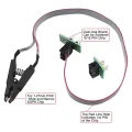 SOP8 SOIC8 Test Clip for EEPROM 25CXX / 24CXX with CH341A 24 25 Series EEPROM Flash Bios USB Programmer. 