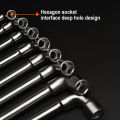 HARDEN 17mm L-Type Socket Wrench L-angled Hex Socket Spanner Double Head L Angled Socket Wrench Multi Size Function Wrench 541417. 