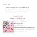 Cute Cartoon Refrigerator Magnet Creative Silicone Fridge Magnet Car Kids Toy Magnetic Sticker Refrigerator Note.