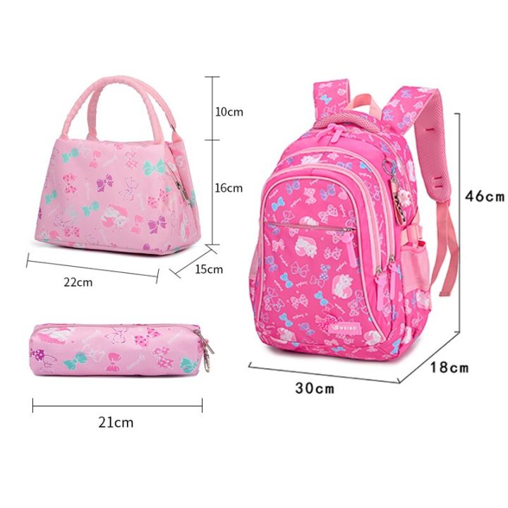 3Pcs%20Per%20Set%20Pink%20Bow%20Print%20Girl%20School%20Backpack%20Large%20Capacity%20Nylon%20Waterproof%20School%20Bags%20for%20Girl%20Lovely%20Girl%20Shoulder%20Bag-Pink%203310%20-%20Image%208