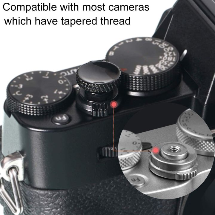 Camera Shutter Button, Upscale and Soft Shutter Release Button (3 Pack ...