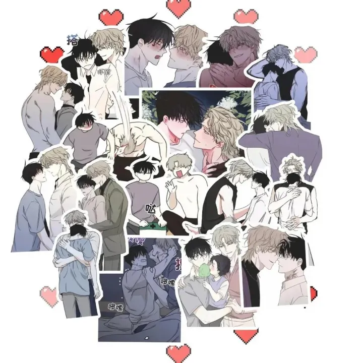 10/70Pcs%20Night%20by%20the%20Water%20Cartoon%20BL%20Anime%20Stickers%20Cute%20Laptop%20Case%20Skateboard%20Notebook%20DIY%20Decor%20Cosplay%20Couples%20Gift%20-%20Image%204