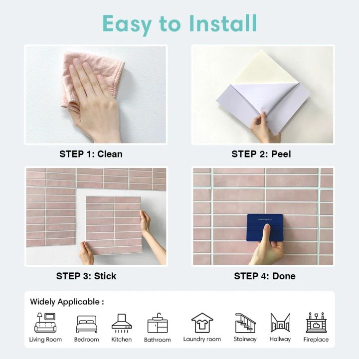 3D%20Peel%20and%20Stick%20Pink%20Tile%20Kitchen%20Splash%20Back%20Tile%20Sticker%203D%20Wall%20Sticker%20Self-adhesive%20Wall%20Panel%20Waterproof%20-%20Image%204