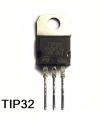 TIP32C TIP32 TIP-32 TIP 32 PNP Transistor 100V 3A 40W 3MHz PNP Transistor Bipolar BJT Silicon Power Transistor TO-220 Package 3 Pin. 