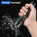 Super Powerful Flashlight XHP120 LED Rechargeable Tactical Torch 500m Strong Light Long-range Use 18650 Battery or 26650 Battery. 