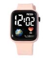 LED Digital Fashionable Luxury Silicone Band Sports Colourful Belt Watch  for Women. 