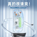 Foreign trade new transparent dual-mode bluetooth wireless mouse rechargeable silent office mouse neutral spot wholesale.