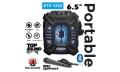 karokee Microphone gts-1222 Portable Wireless Speaker MicroSD Card Pendrive FM Supported Big Bass - Bluetooth Speaker. 