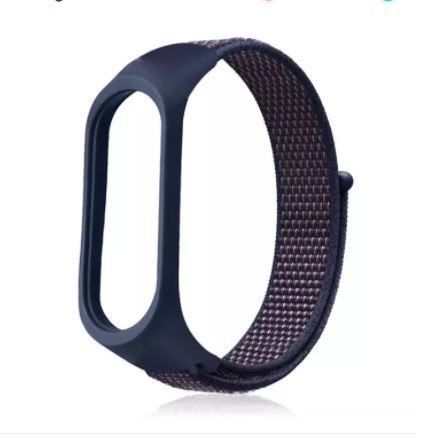 Mi%20Band%203,%204,%205,%206%20Nylon%20Fabric%20Sport%20Strap%20with%20Hook-and-Loop%20Fastener,%20Comfortable%20Silicone%20Wristband%20for%20Daily%20Wear%20-%20Image%202