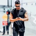 Brand clothing fitness t shirt men fashion extend long tshirt summer gym short sleeve t-shirt cotton bodybuilding Slim fit tops. 