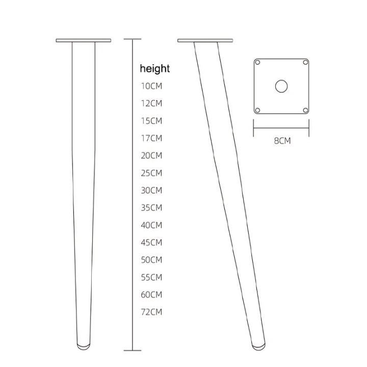 4Pcs/Set%20Furniture%20Legs%20Feet%2045-72cm%20Chair%20Tapered%20Furniture%20Metal%20Feet%20Dressing%20Table%20Legs%20High%20Table%20Feet%20for%20Dining%20Table%20-%20Image%206