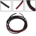2M T Type Rubber Sealing Strip Black For Car Edge Trim Bumper Lip Side Skirt Automotive Sealing Strip Car Accessories. 