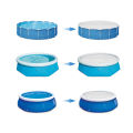 Circular PVC solar pool insulation, sun protection, and waterproof cover plate. 