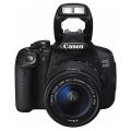 Canon EOS 700D with EF-S 18-55mm 3.5-5.6 IS III APS-C Sensor Size FHD 1080p (1920 X 1080) for Low-noise Images. 