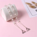 Pair Pearl Bra Straps Bra Invisible Shoulder Strap Bra Strap Anti Skid for Women Party Wedding Dress Summer Clothing.