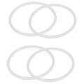 Silikon-Dichtung Dichtungsring Innendurchmesser,2 Stueck,transparent. 