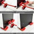 Heavy Duty Furniture Moving Lifter Tool Furniture Mover Roller Lift Wheel Bar for Lifting Moving. 
