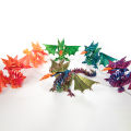 3D Printed Dragon Mech Spitfire Dragon Flying Dragon Articulated Winged Dragon Crystal Dragon Fidget Toy Home Decor Birthday Gift Fayshow. 