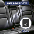 Car Rear Seat Hook ISOFIX Cover Child Restraint for Black. 