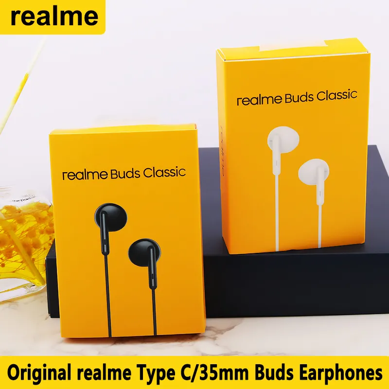 NEW）Realme Buds Classic Wired Earphone Type C In-Ear