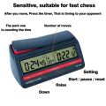 Count Up Down Chess Games Tools for Chinese Chess Chess Accessory International Checkers Chess Clock Digital Timer Game Timer Game Clock.