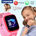 TAIHOM 4G Kids watches call Kids Smart Watch for children Waterproof Smartwatch Clock watch boy girls.