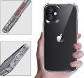 For Apple iphone 12 Case Crystal Clear Soft TPU Ultra-Thin Transparent Flexible Protective Mobile Phone Back Cover pani cover.