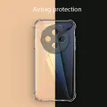Olige Casing For OPPO Reno 12F Couple Simple Shockproof phone case Four Corner Anti Fall Skin Friendly Shell Soft Phone Back Cover. 