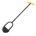 Lawn Edger Tool T Shaped Handle Labor Saving Hand Edging Tools Half Moon Saw Tooth Large Foot Platform for Sidewalk. 