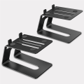 Desktop Speaker Stands, 1 Pair, Studio Monitor Riser with Vibration Dampening Pad and 5° Tilt Design Improve. 