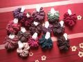 Scrunchie Hair Silk Band For Girls - 5 pcs.
