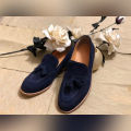 Tassel Suede Leather Loafers For Men. 