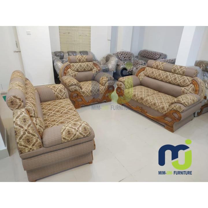 Exclusive Design  Segun Kath Godi Sofa Set (2+2+1) SA-110