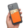 Silicone Phone Card Holder Wallet Case Phone Wallet Stick On Credit Card Holder Phone Pocket for Almost All Cell Phone. 