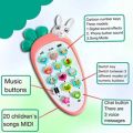 Toys Rabbit Phone Smart Phone Cordless Feature Mobile Phone Toys Mobile Phone for Kids Phone Small Phone Toy Musical Toys for Kids Smart Light (Rabbit Phone) - Multicolor. 