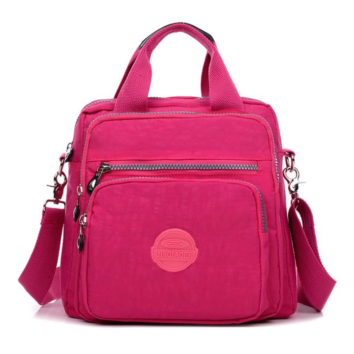 JINQIAOER%20Women%20Bag%20Waterproof%20Nylon%20Shoulder%20Messenger%20Bags%20Portable%20Female%20Backpack%20Multifunctional%20Handbag%20Women%20Backpacks%20-%20Image%203