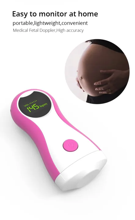 Upgraded%20Ultrasound%20Fetal%20Doppler%202.0MHZ%20Prenatal%20Baby%20Heart%20Rate%20Detector%20Sonar%20Stethoscope%20Pregnant%20Women%20Monitor%20Pulse%20Meter%20-%20Image%204