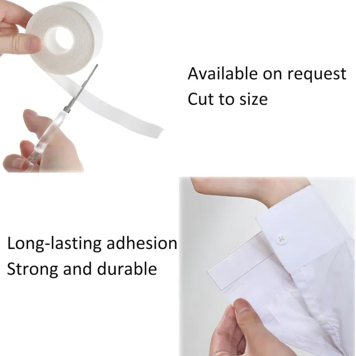 1%20Roll%20Sweat%20Pads%20Collar%20Protectors%20for%20Men%20Shirts%20-%20Disposable%20White%20Shirt%20Neck%20Tape%20-%20Dress%20Hat%20Collar%20Self%20Adhesive%20Invisible%20Liner%20Patch%20Against%20Sweat%20Stain(314%20Inch)%20-%20Image%204