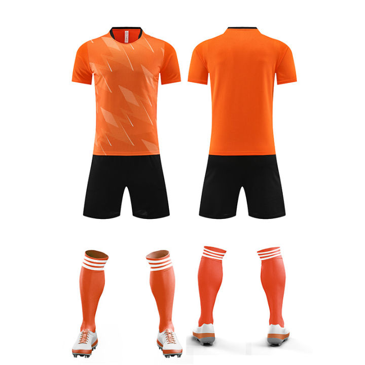 Football%20hing%20suit%20ale%20Adult%20Children's%20Competition%20raining%20eam%20hing%20rimary%20School%20Students'%20Short-eeed%20eam%20s%20Jersey%20-%20Image%203
